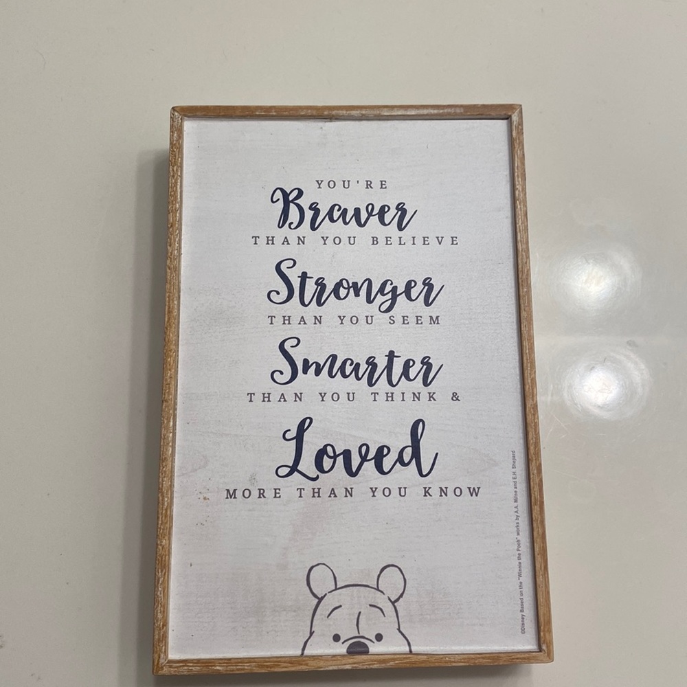 Winnie the Pooh art decor